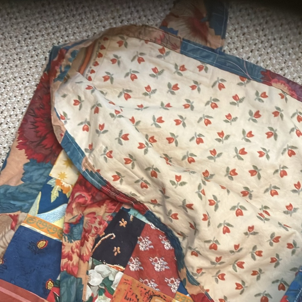 Large patchwork bag - Picture 3 of 4
